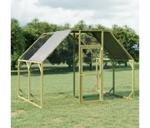 Vistu Būris, 268X200X190 Cm, Impregnēts Priedes Masīvkoks Vidaxl