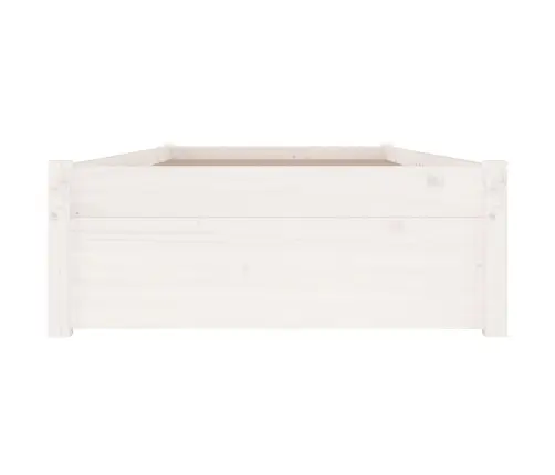 Voodiraam Sahtlitega, Valge, 90 X 190 Cm