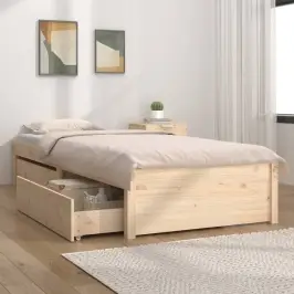 Gultas Rāmis Ar Atvilktnēm, 100X200 Cm Vidaxl Gultas Rāmis Ar Atvilktnēm, 100X200 Cm Vidaxl