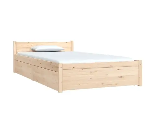 Lovos Rėmas Su Stalčiais, 90X190cm Vienvietis