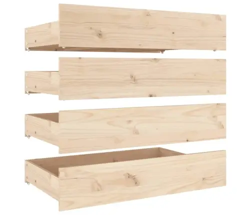 Gultas Rāmis Ar Atvilktnēm, 160X200 Cm Vidaxl