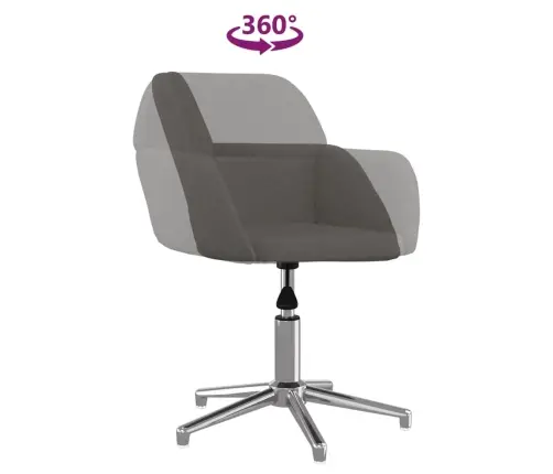 Pöörlevad Söögitoolid 2 Tk, Tumehall, Kangas