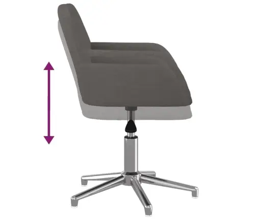 Pöörlevad Söögitoolid 2 Tk, Tumehall, Kangas