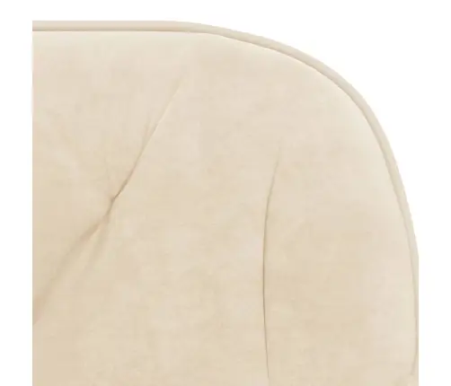 Grozāmi Virtuves Krēsli, 2 Gab., Krēmkrāsas Samts Vidaxl Grozāmi Virtuves Krēsli, 2 Gab., Krēmkrāsas Samts Vidaxl