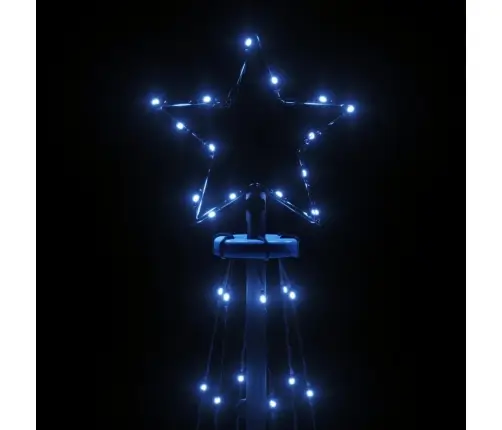 Kalėdų Eglutė, 70X180cm Kūgio Formos, 108 Mėlynos Led