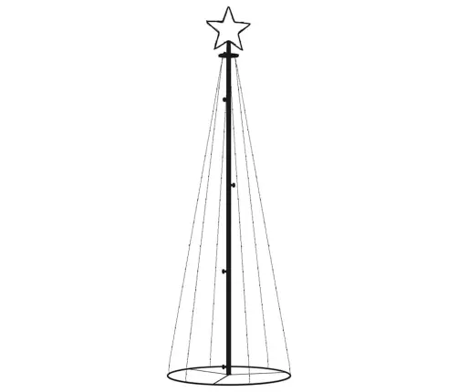 Koonusekujuline Jõulupuu, Värviline, 108 Ledi, 70 X 180 Cm