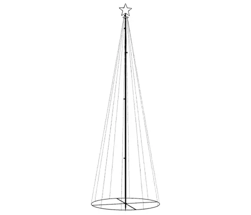 Ziemassvētku Egle, 310 Zilas Led Lampiņas, 100X300 Cm Vidaxl