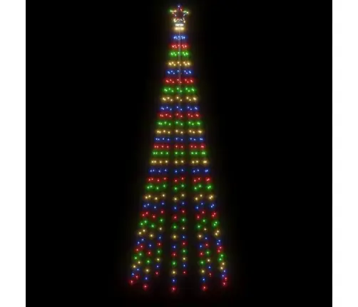 Ziemassvētku Egle, 310 Krāsainas Led Lampiņas, 100X300 Cm Vidaxl Ziemassvētku Egle, 310 Krāsainas Led Lampiņas, 100X300 Cm Vidaxl