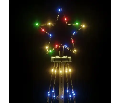Ziemassvētku Egle, 310 Krāsainas Led Lampiņas, 100X300 Cm Vidaxl Ziemassvētku Egle, 310 Krāsainas Led Lampiņas, 100X300 Cm Vidaxl