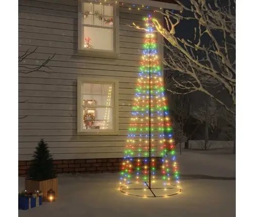 Ziemassvētku Egle, 310 Krāsainas Led Lampiņas, 100X300 Cm Vidaxl Ziemassvētku Egle, 310 Krāsainas Led Lampiņas, 100X300 Cm Vidaxl