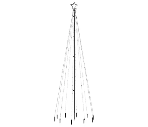 Jõulupuu Vaiaga, Külm Valge, 310 Ledi, 300 Cm