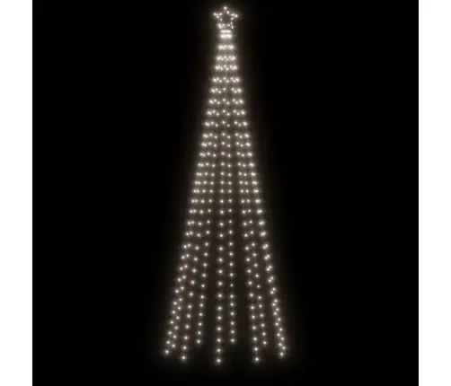 Jõulupuu Vaiaga, Külm Valge, 310 Ledi, 300 Cm