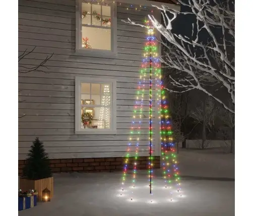 Jõulupuu Vaiaga, Värvilised 310 Ledi, 300 Cm