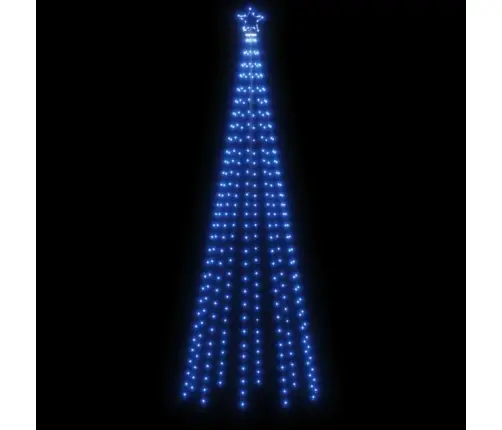 Ziemassvētku Egle Ar Pīķi, 310 Zilas Led, 300 Cm Vidaxl