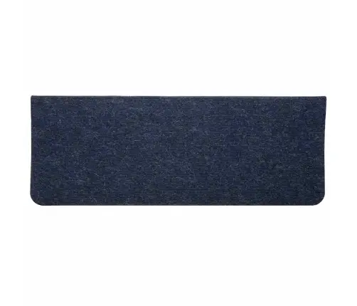 Kāpņu Paklāji, 15 Gab., Pašlīmējoši, 65X24,5X3,5 Cm, Zili Vidaxl