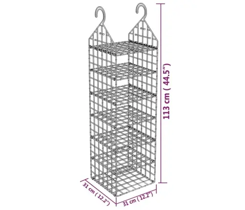 Rippuv Kapikorrastaja 7 Riiuliga