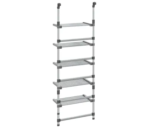 5 Līmeņu Veļas Žāvēšanas Statīvs, Alumīnijs  Vidaxl