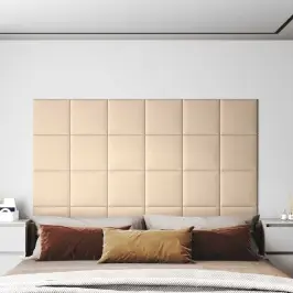 Seinapaneelid 12 Tk, Kreemjas, 30 X 30 cm Kangas, 1,08 M²