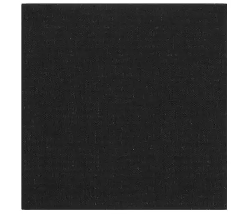 Sienas Paneļi, 12 Gab., Melni, 30X30 Cm, Audums, 1,08 M² Vidaxl