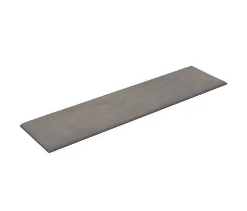 Seinapaneelid 12 Tk, Helehall, 60 X 15 cm Samet, 1,08 M²