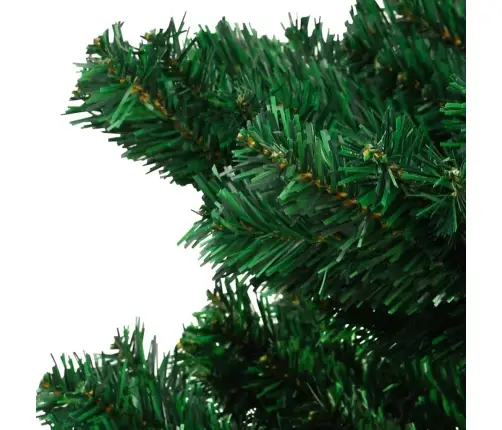 Mākslīgā Ziemassvētku Egle Podā, Spirālveida, Zaļa, 180 Cm, Pvc Vidaxl