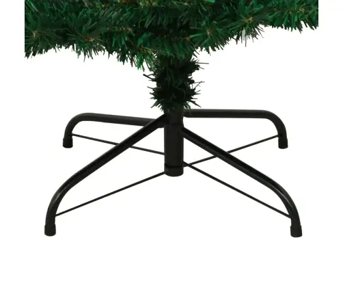 Mākslīgā Ziemassvētku Egle Podā, Spirālveida, Zaļa, 180 Cm, Pvc Vidaxl