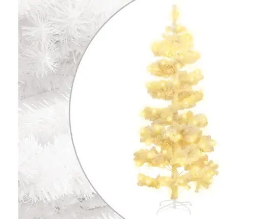 Mākslīgā Ziemassvētku Egle Podā, Spirālveida, Balta, 180 Cm Vidaxl