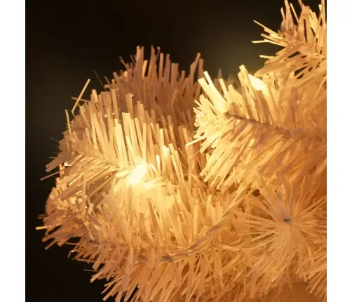 Mākslīgā Ziemassvētku Egle Podā, Spirālveida, Balta, 180 Cm Vidaxl