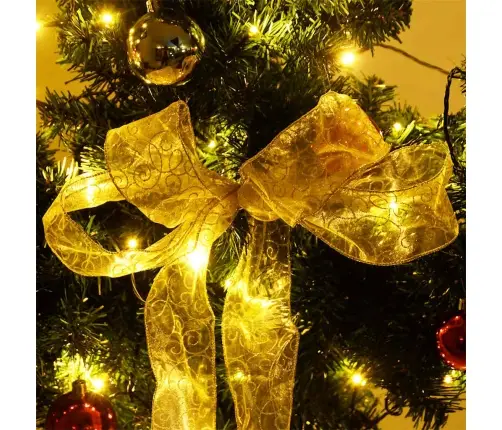 Jõuulukaktus Aluse Ja Led-Lampidega Roheline 150 Cm Pvc