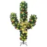 Kalėdinis Kaktusas Su Stovu/Led, Žalias, 210cm Pvc