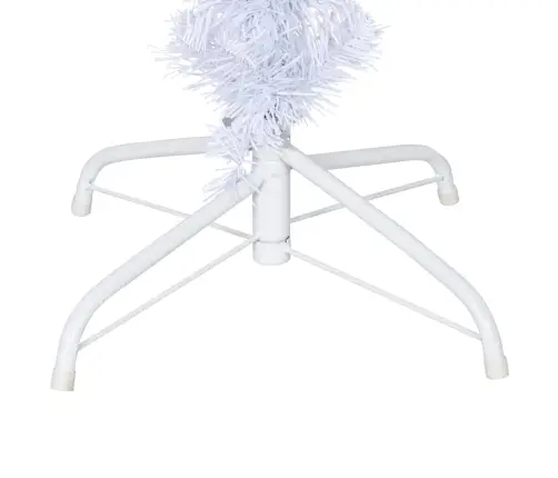 Mākslīgā Ziemassvētku Egle Ar Statīvu, Apgriezta, Balta, 120 Cm Vidaxl