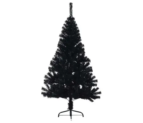 Mākslīgā Ziemassvētku Egle Ar Statīvu, Pusapaļa, 150 Cm, Pvc Vidaxl
