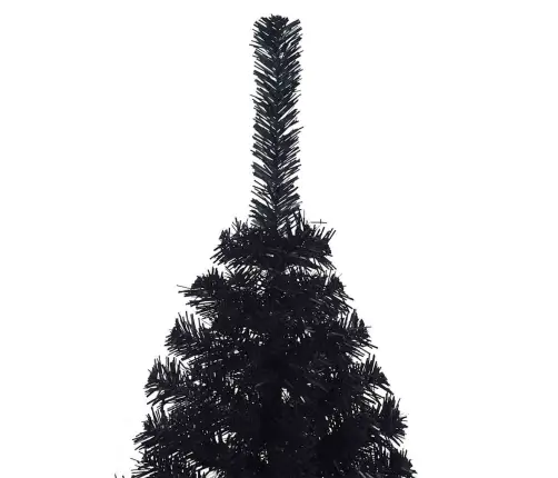 Mākslīgā Ziemassvētku Egle Ar Statīvu, Pusapaļa, 150 Cm, Pvc Vidaxl