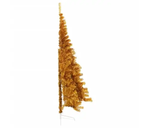 Poolik Kunstkuusk Alusega, Kuldne, 240 cm Pet