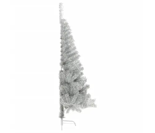 Poolik Kunstkuusk Alusega, Hõbedane, 180 cm Pet Poolik Kunstkuusk Alusega, Hõbedane, 180 cm Pet