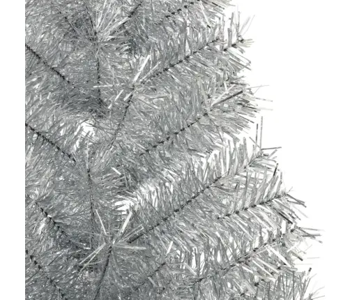 Poolik Kunstkuusk Alusega, Hõbedane, 180 cm Pet Poolik Kunstkuusk Alusega, Hõbedane, 180 cm Pet