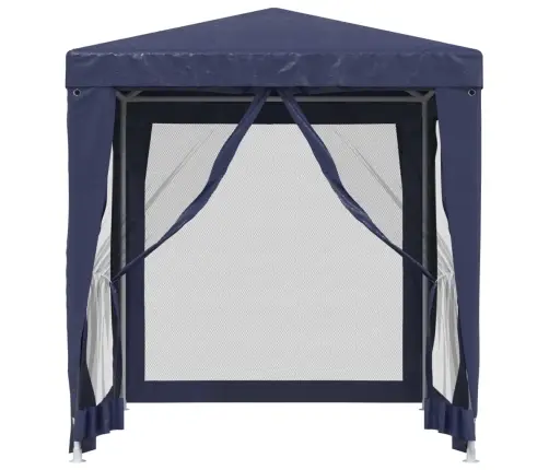 Peotelk 4 Võrgust Külgseinaga, Sinine, 2 X 2 M Hdpe