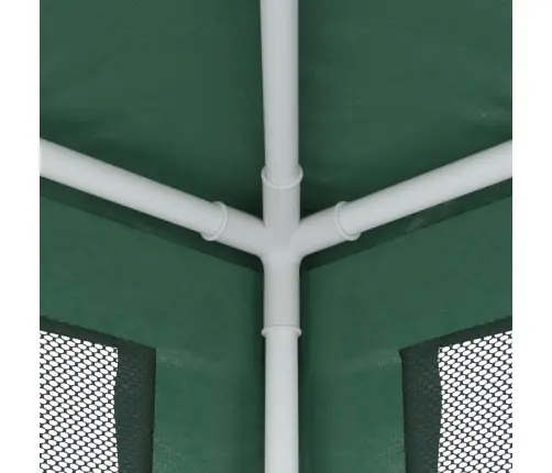 Proginė Palapinė Su 4 Sienomis, Žalia, 2,5X2,5M, Hdpe