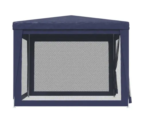 Peotelk 4 Võrgust Külgseinaga, Sinine, 3 X 3 M Hdpe