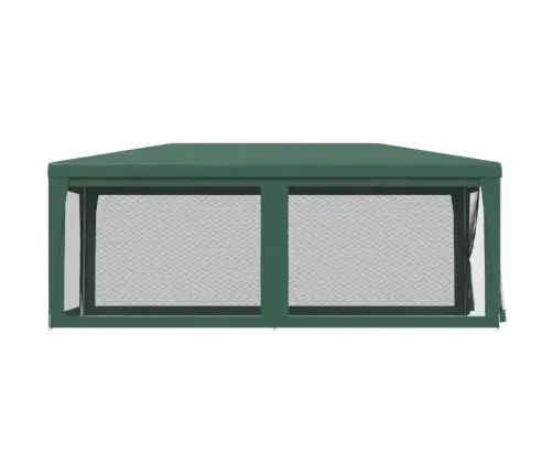 Peotelk 4 Võrgust Külgseinaga, Roheline, 3 X 6 M Hdpe