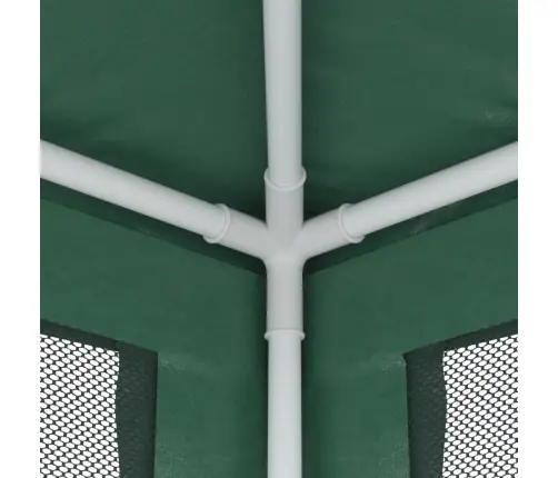 Peotelk 4 Võrgust Külgseinaga, Roheline, 3 X 6 M Hdpe