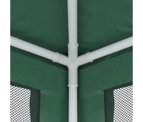 Peotelk 8 Võrgust Külgseinaga, Roheline, 3 X 9 M Hdpe