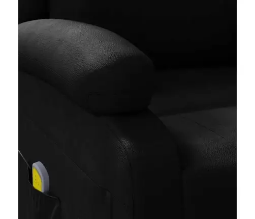 Masāžas Krēsls, Melna Mākslīgā Āda Vidaxl