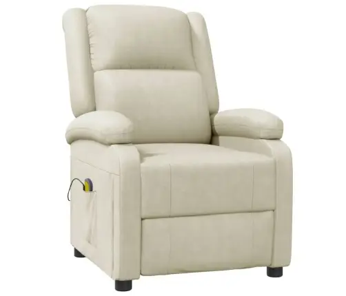 Masāžas Krēsls, Krēmkrāsas Mākslīgā Āda Vidaxl