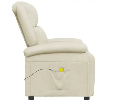 Masāžas Krēsls, Krēmkrāsas Mākslīgā Āda Vidaxl