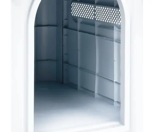 Šuns Būda, Mėlynos Spalvos, 59X75X66cm Polipropilenas