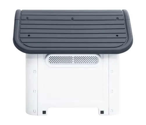 Koerakuut Hall 59 X 75 X 66 Cm Polüpropüleenist