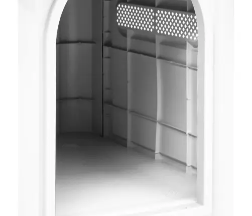 Koerakuut Hall 59 X 75 X 66 Cm Polüpropüleenist