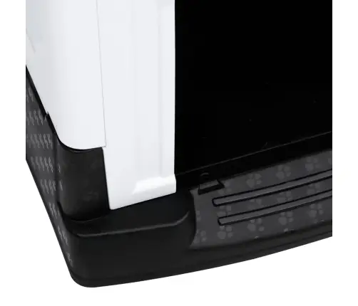 Šuns Būda, Pilka, 57X68X66 cm Polipropilenas