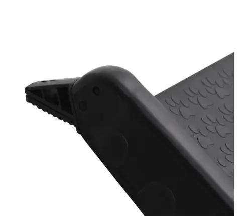 Kokkupandav Koerte Kaldtee, Must, 153 X 40 X 12,5 cm Plast